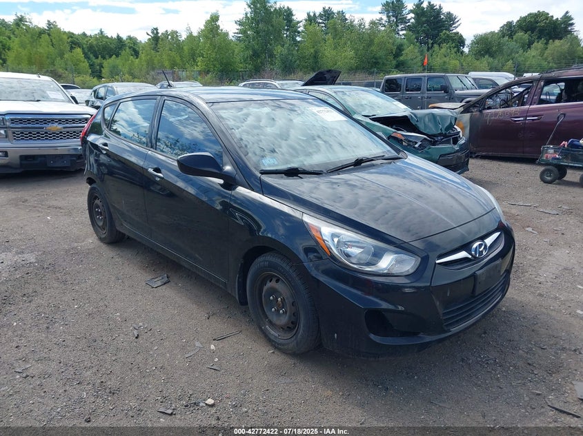 KMHCT5AE0CU058257 2012 Hyundai Accent Gs auction photo 1