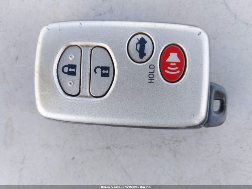 2009 Toyota Camry Hybrid VIN: JTNBB46K093050004 Lot: 42772498