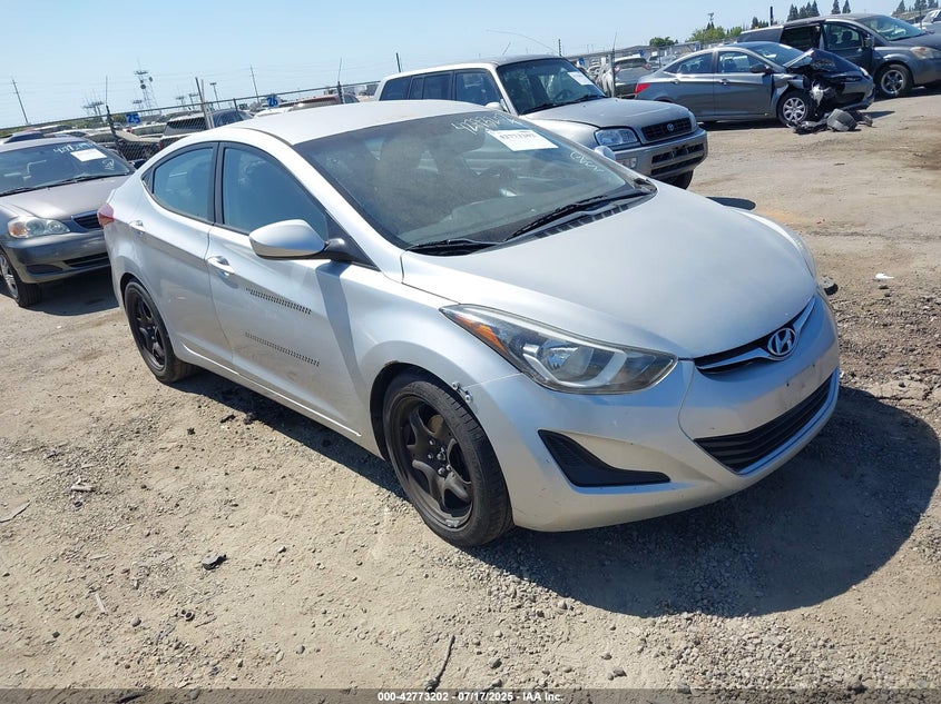 5NPDH4AE2GH708811 2016 Hyundai Elantra Se auction photo 1