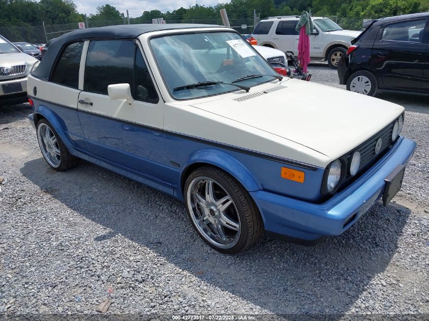 WVWCA0155KK028971 VOLKSWAGEN CABRIOLET Photo 1