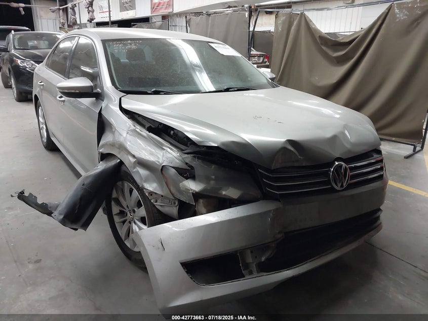 1VWAP7A37CC025141 2012 Volkswagen Passat 2.5L S auction photo 1