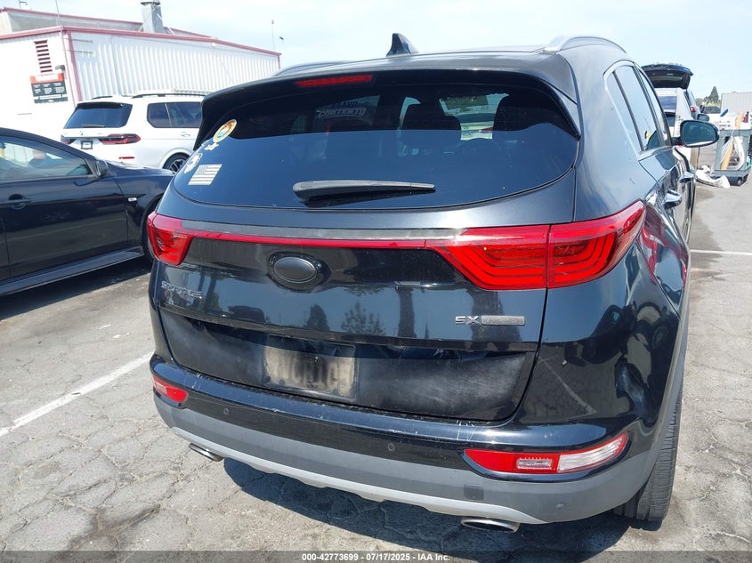 2017 KIA SPORTAGE SX - KNDPR3A63H7081698