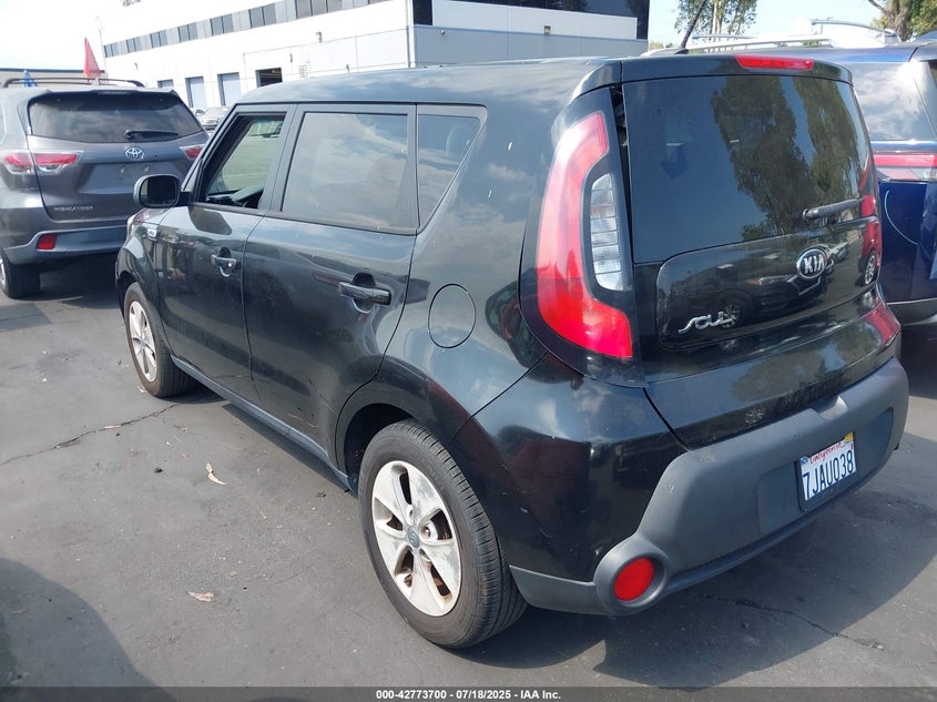 2015 KIA SOUL - KNDJN2A23F7766855