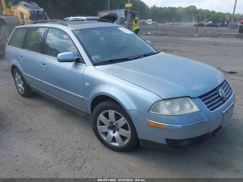 WVWWH63B13E410638 2003 Volkswagen Passat Glx auction photo 1