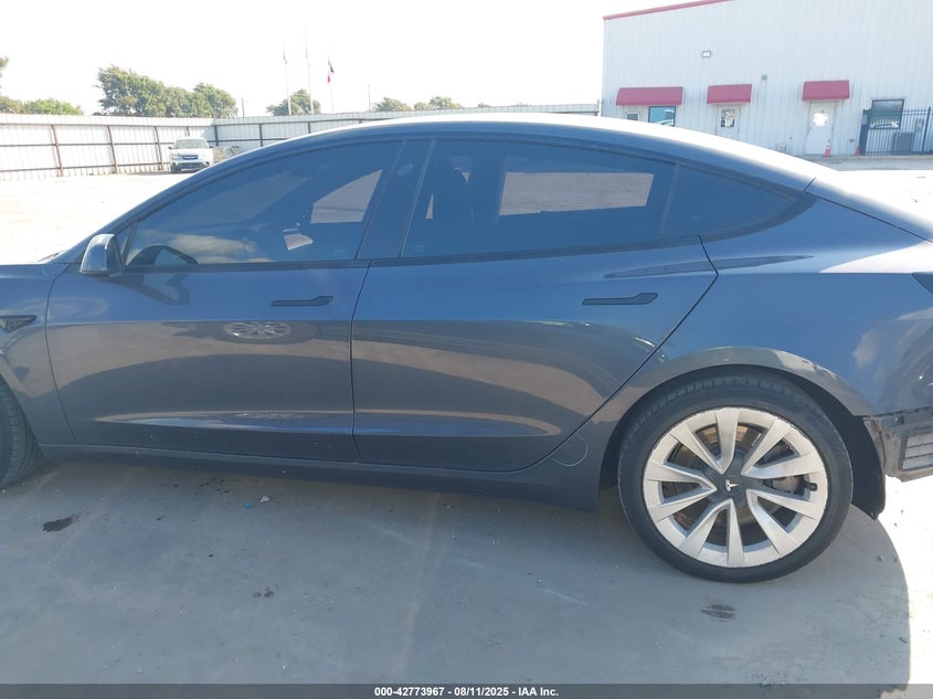 2023 Tesla Model 3 Rear-Wheel Drive VIN: 5YJ3E1EA6PF446672 Lot: 42773967