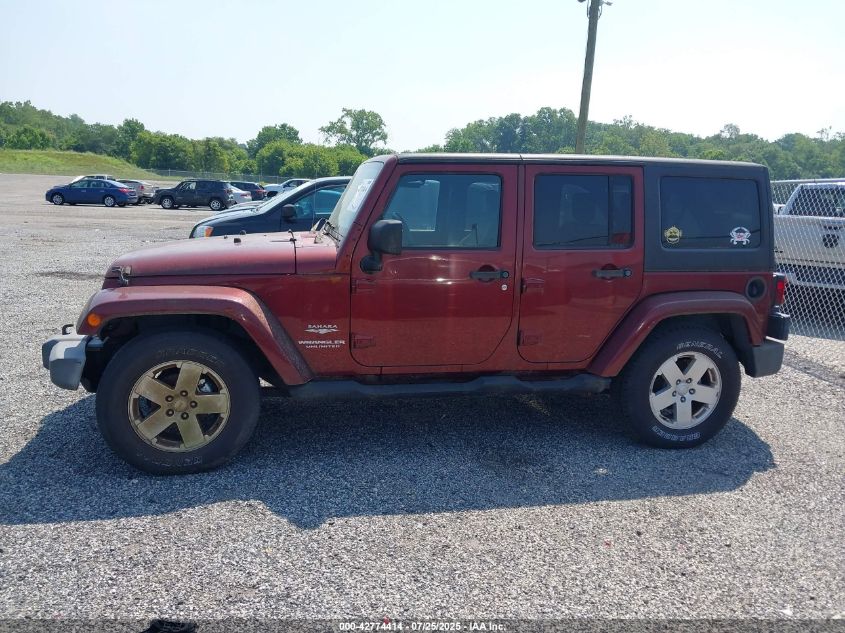 2007 Jeep Wrangler Unlimited Sahara VIN: 1J4GB59197L226591 Lot: 42774414