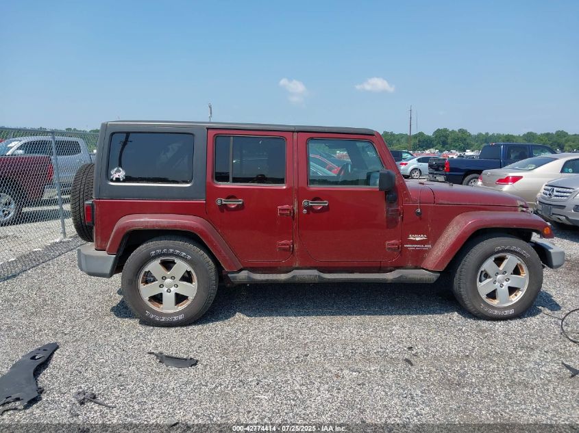 2007 Jeep Wrangler Unlimited Sahara VIN: 1J4GB59197L226591 Lot: 42774414