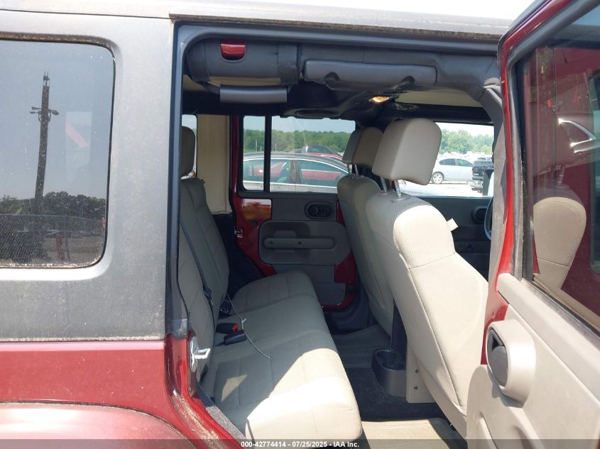 2007 Jeep Wrangler Unlimited Sahara VIN: 1J4GB59197L226591 Lot: 42774414