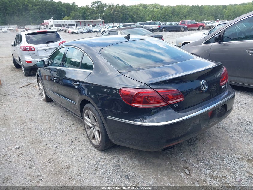 2013 VOLKSWAGEN CC 2.0T SPORT - WVWAN7AN8DE529455
