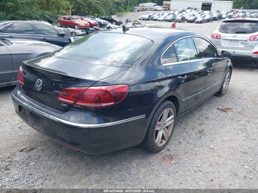 2013 VOLKSWAGEN CC 2.0T SPORT - WVWAN7AN8DE529455