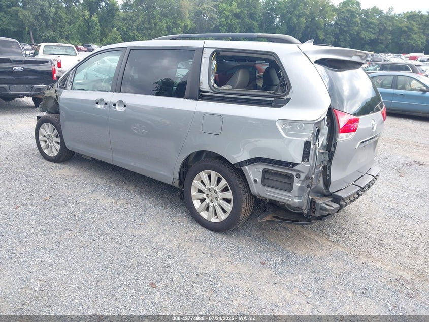 2011 Toyota Sienna Limited VIN: 5TDDK3DC3BS017280 Lot: 42774988
