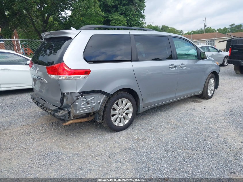 2011 Toyota Sienna Limited VIN: 5TDDK3DC3BS017280 Lot: 42774988