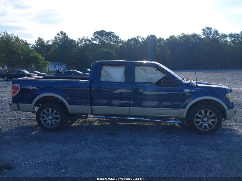 2009 Ford F-150 Fx4/King Ranch/Lariat/Platinum/Xl/Xlt VIN: 1FTPW14VX9KA97380 Lot: 42775446