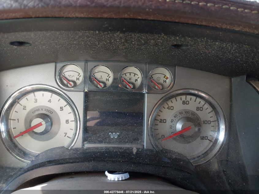 2009 Ford F-150 Fx4/King Ranch/Lariat/Platinum/Xl/Xlt VIN: 1FTPW14VX9KA97380 Lot: 42775446