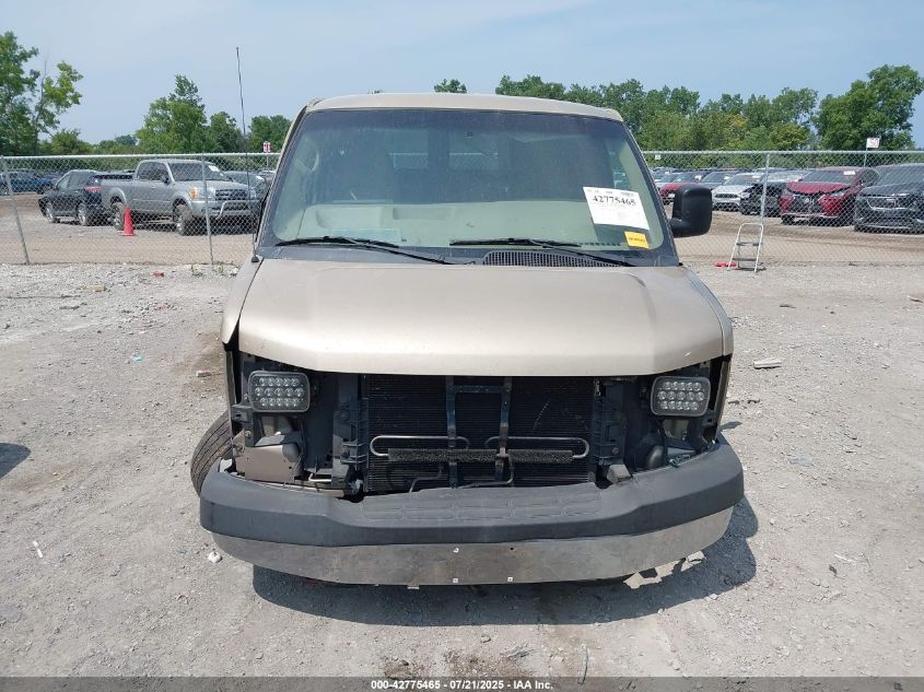 2011 Chevrolet Express 3500 Ls VIN: 1GAZGZFG2B1167736 Lot: 42775465