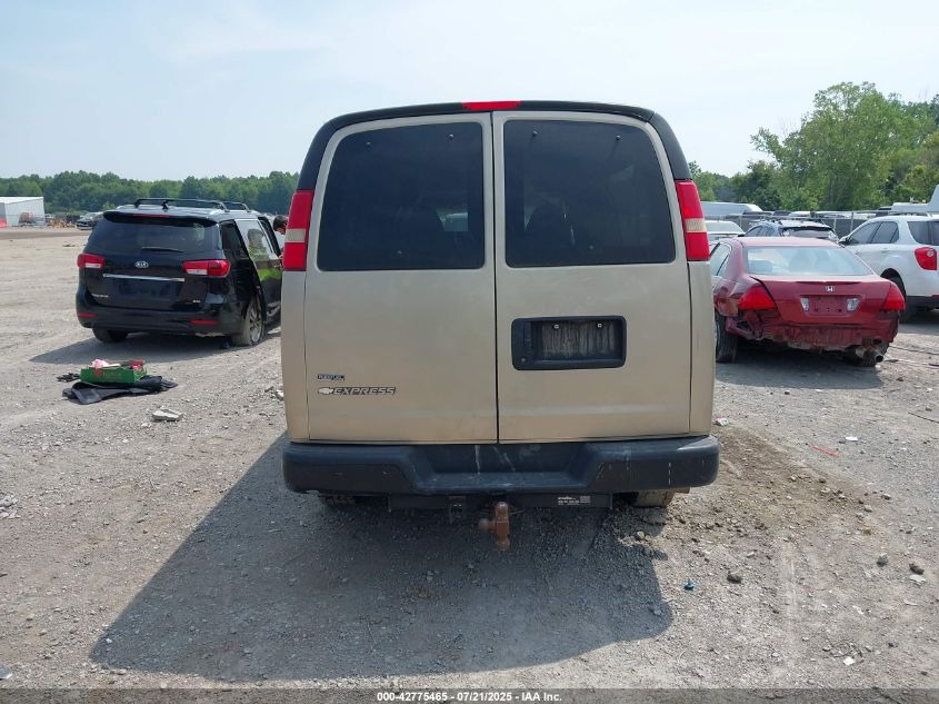 2011 Chevrolet Express 3500 Ls VIN: 1GAZGZFG2B1167736 Lot: 42775465