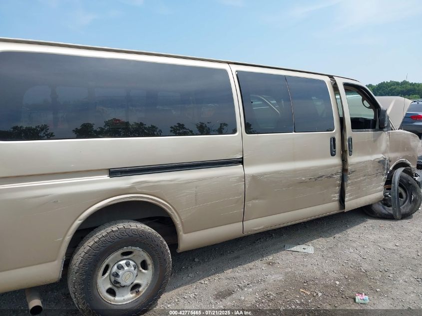 2011 Chevrolet Express 3500 Ls VIN: 1GAZGZFG2B1167736 Lot: 42775465