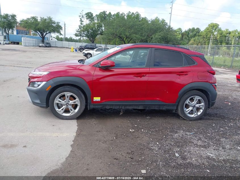 2022 Hyundai Kona Sel VIN: KM8K62AB2NU900249 Lot: 42775609