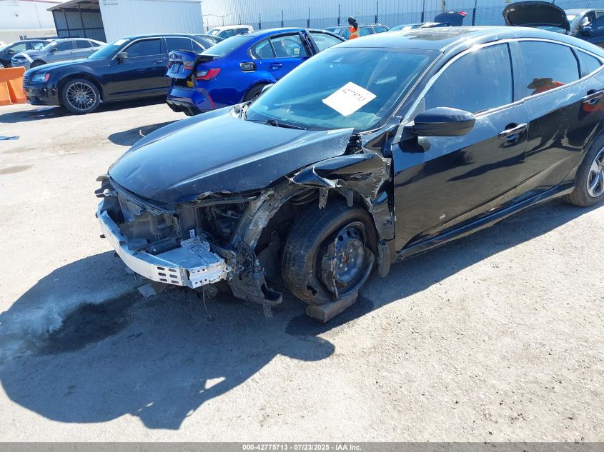 2019 Honda Civic Lx VIN: 19XFC2F65KE039024 Lot: 42775713