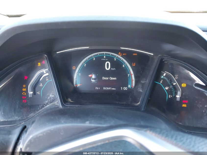 2019 Honda Civic Lx VIN: 19XFC2F65KE039024 Lot: 42775713