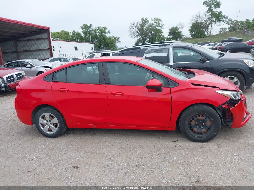 2018 Chevrolet Cruze Ls Auto VIN: 1G1BC5SM0J7203615 Lot: 42775772