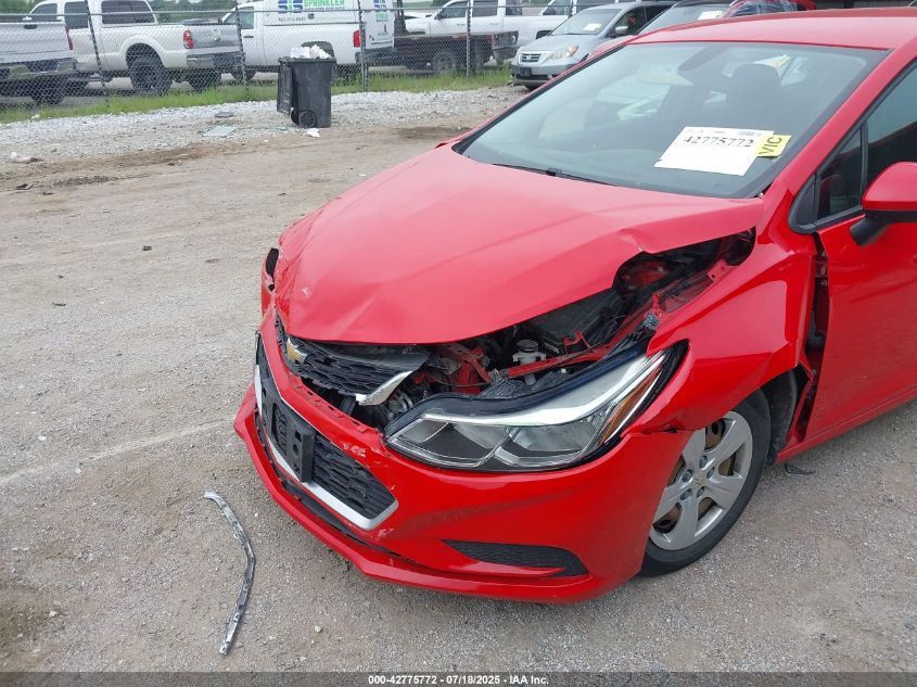 2018 Chevrolet Cruze Ls Auto VIN: 1G1BC5SM0J7203615 Lot: 42775772