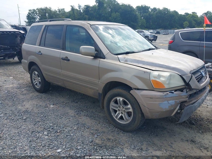 2HKYF18665H503350 2005 Honda Pilot Ex-L auction photo 1