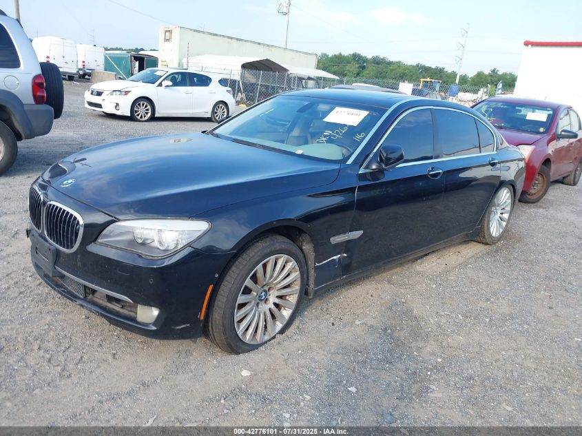 2009 BMW 750Li VIN: WBAKB83579CY62360 Lot: 42776101