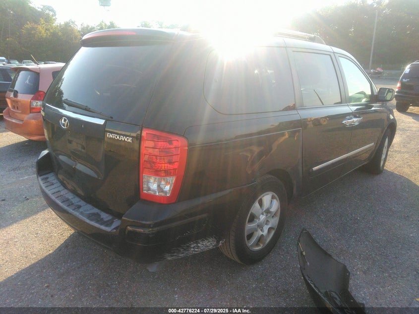 2007 Hyundai Entourage Gls/Limited/Se VIN: KNDMC233376025136 Lot: 42776224
