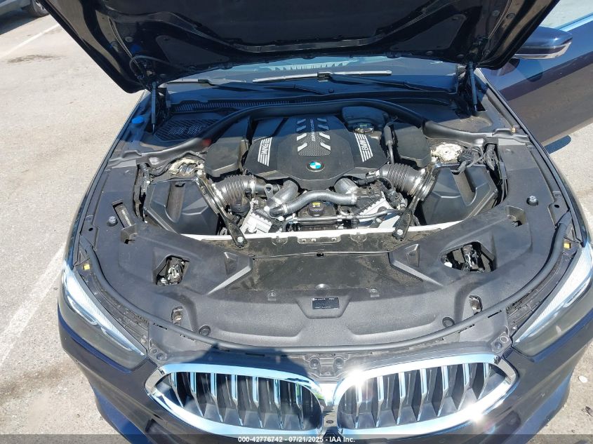 2021 BMW M850I xDrive VIN: WBAFY4C08MLF65557 Lot: 42776742