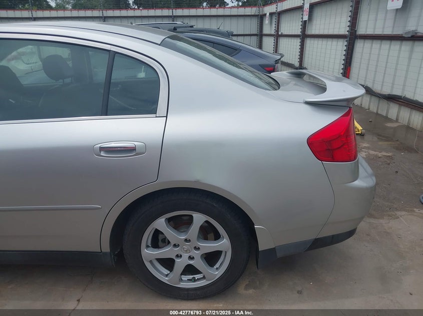 2004 Infiniti G35 VIN: JNKCV51E14M605969 Lot: 42776793