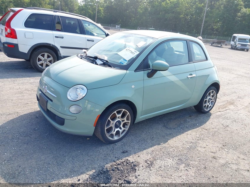 2012 Fiat 500 Pop VIN: 3C3CFFAR9CT209860 Lot: 42777053