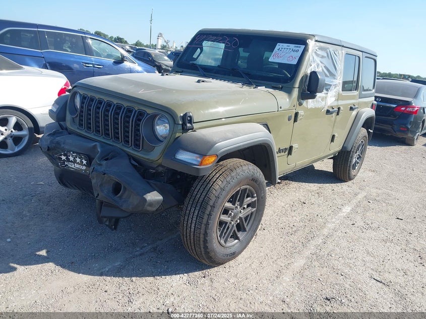 Vin: 1c4pjxdn4sw545189, lot: 43270756, jeep wrangler 4-door summit 4x4 20252