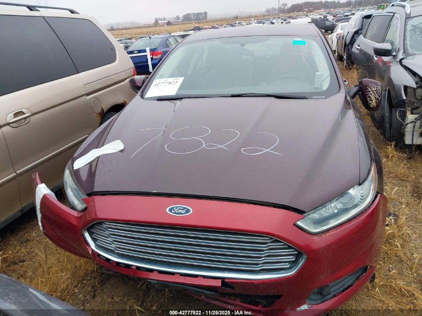 2013 Ford Fusion S VIN: 3FA6P0G71DR379188 Lot: 42777822