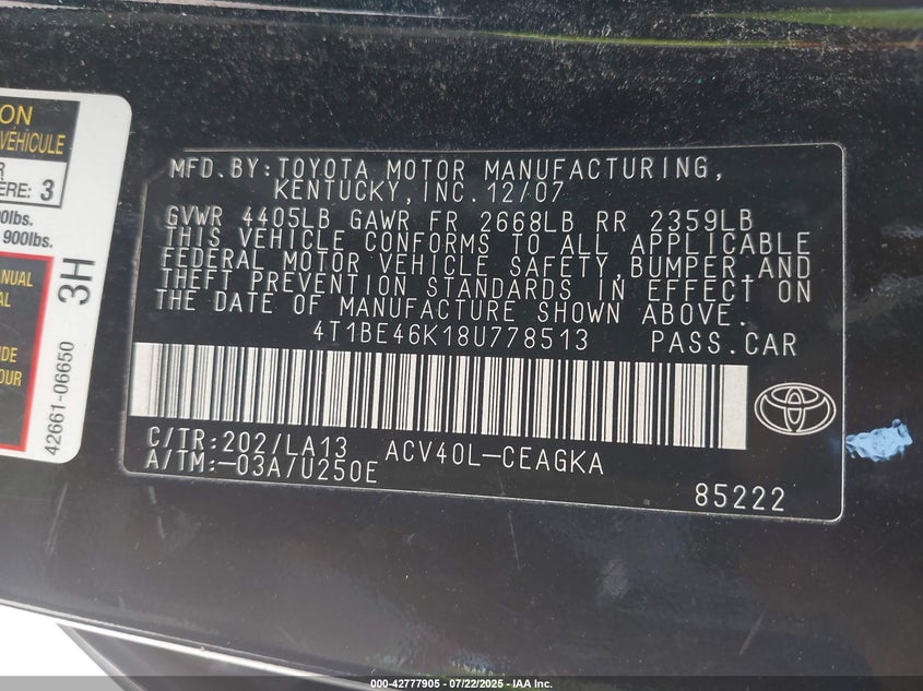 AtlanticExpress - Toyota Camry
