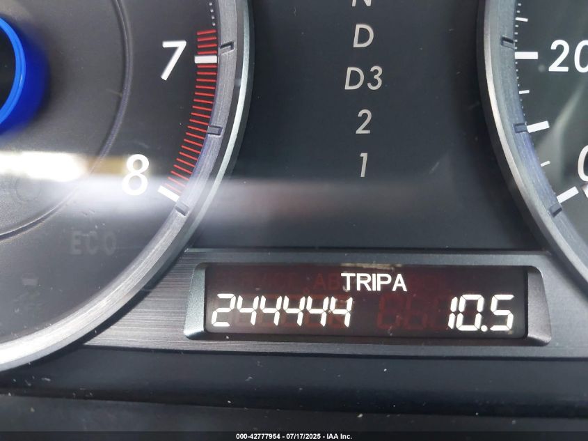 2010 Honda Accord Crosstour Ex-L VIN: 5J6TF2H54AL003789 Lot: 42777954