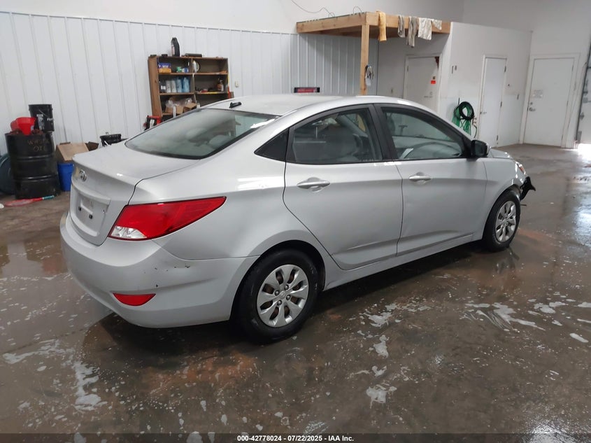 2016 HYUNDAI ACCENT SE KMHCT4AE0GU082770