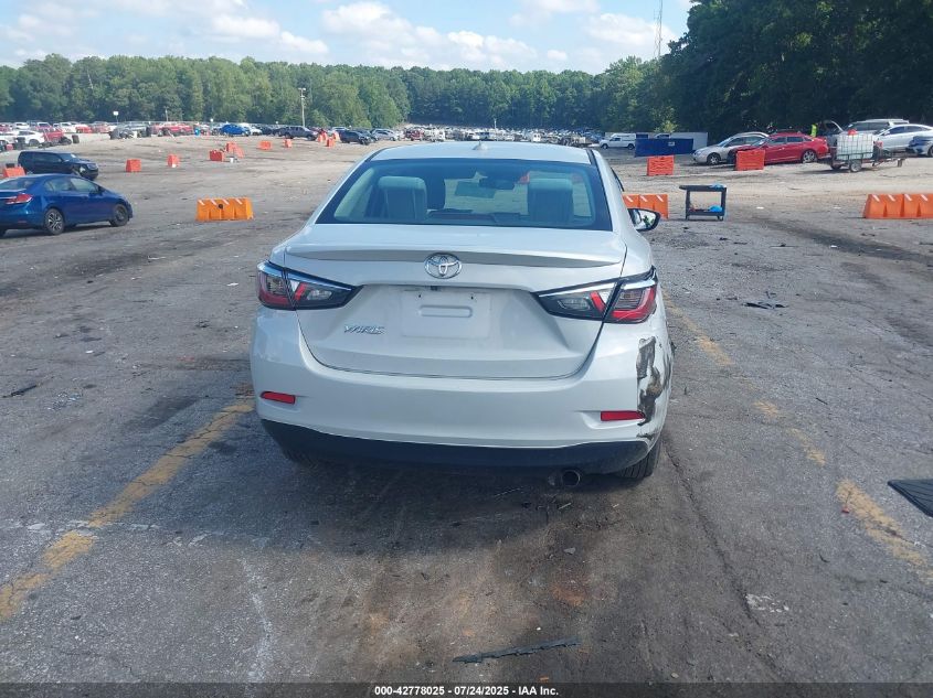 2019 Toyota Yaris Le VIN: 3MYDLBYV7KY509419 Lot: 42778025