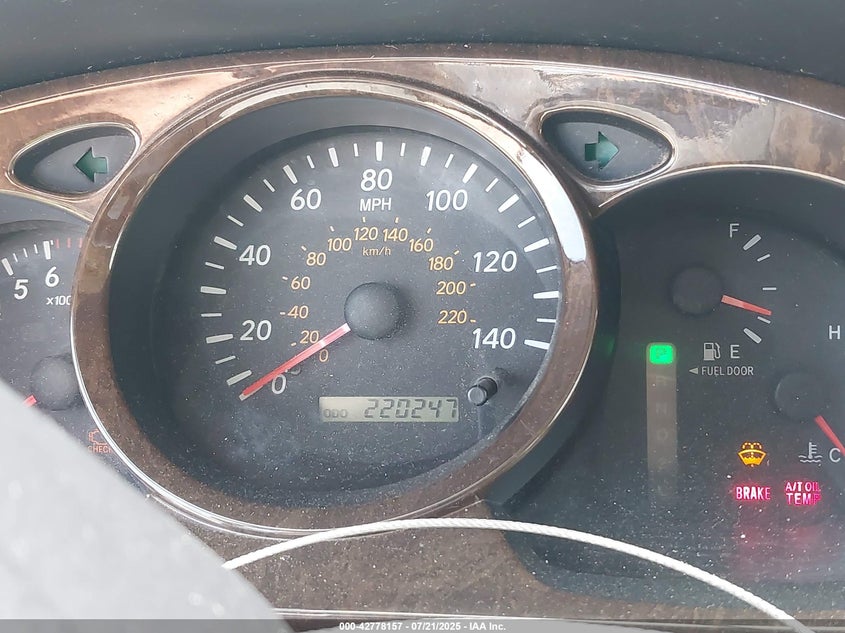 2003 Toyota Highlander Limited V6 VIN: JTEHF21A030126167 Lot: 42778157