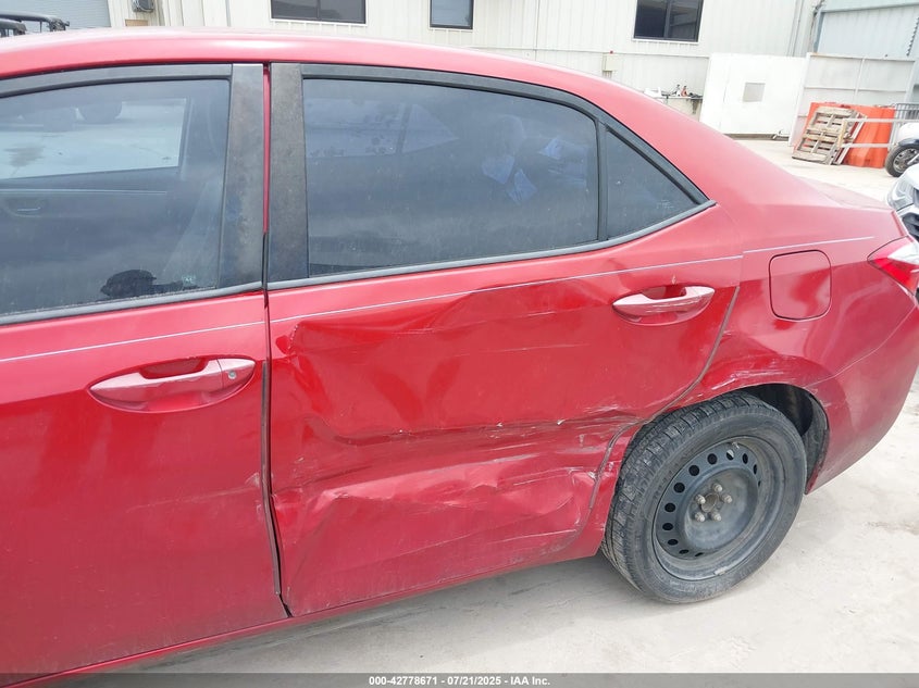 2014 Toyota Corolla Le VIN: 5YFBURHE6EP057186 Lot: 42778671