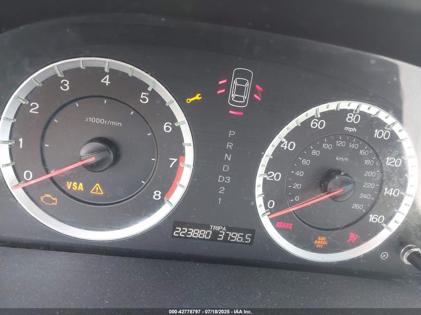 2008 Honda Accord 3.5 Ex-L VIN: 1HGCP36818A012169 Lot: 42778797