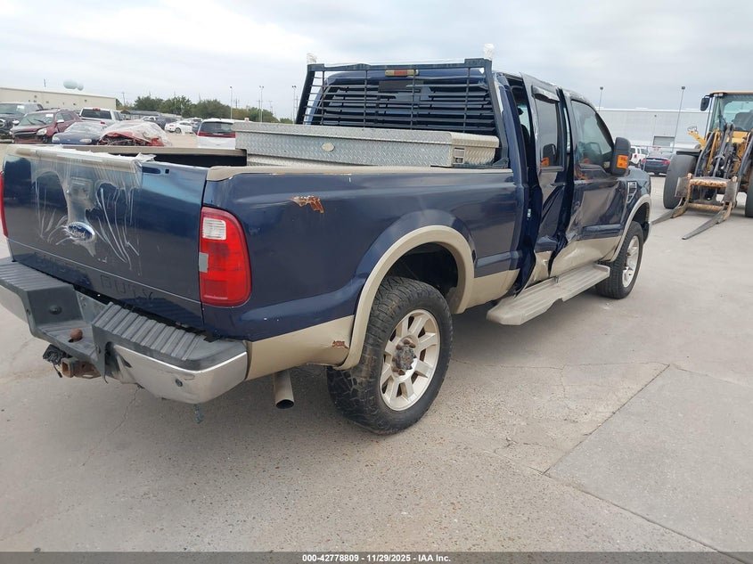 1FTSW21598EE23770 2008 FORD F250 photo no. 4