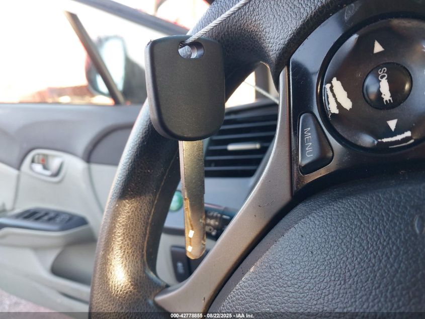 2012 Honda Civic Hf VIN: 2HGFB2F6XCH546303 Lot: 42778855