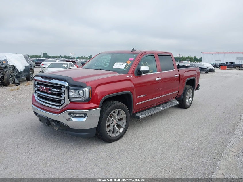 Vin: 3gtu2nec5jg606273, lot: 43272459, gmc sierra 1500 slt 20182