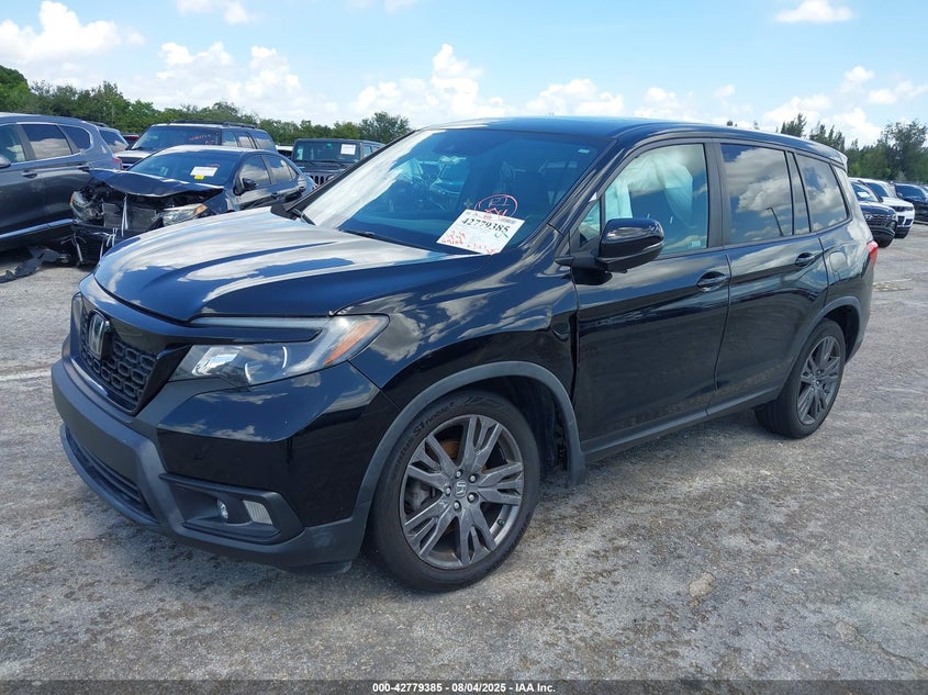 Vin: 5fnyf7h51mb012742, lot: 43272781, honda passport 2wd ex-l 20212