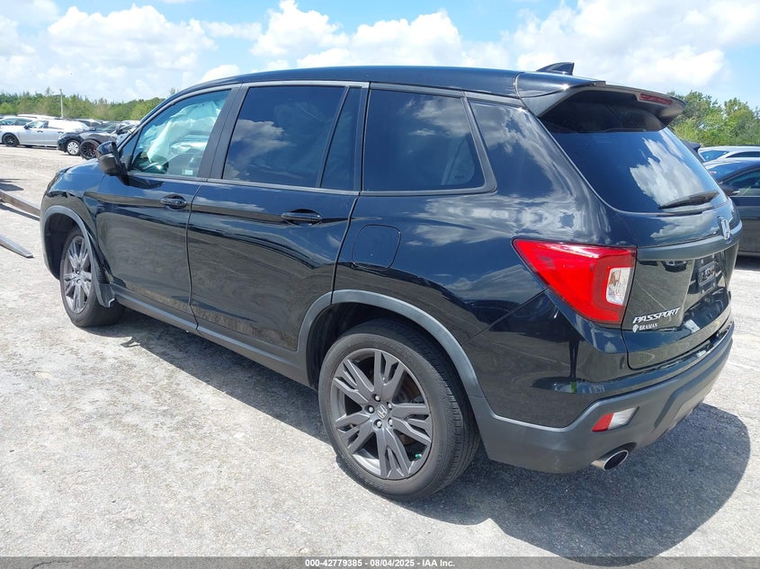 Vin: 5fnyf7h51mb012742, lot: 43272781, honda passport 2wd ex-l 20213