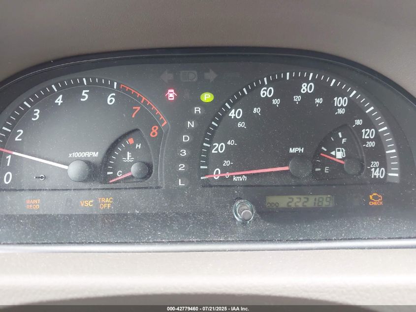 2004 Toyota Camry Xle V6 VIN: 4T1BF32K44U588745 Lot: 42779460