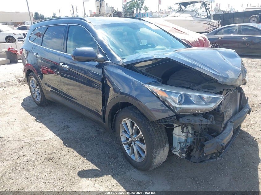 KM8SM4HF6HU240604 2017 Hyundai Santa Fe Se auction photo 1