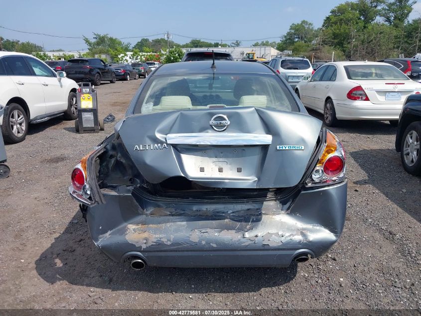 2010 Nissan Altima Hybrid VIN: 1N4CL2AP8AC146163 Lot: 42779581
