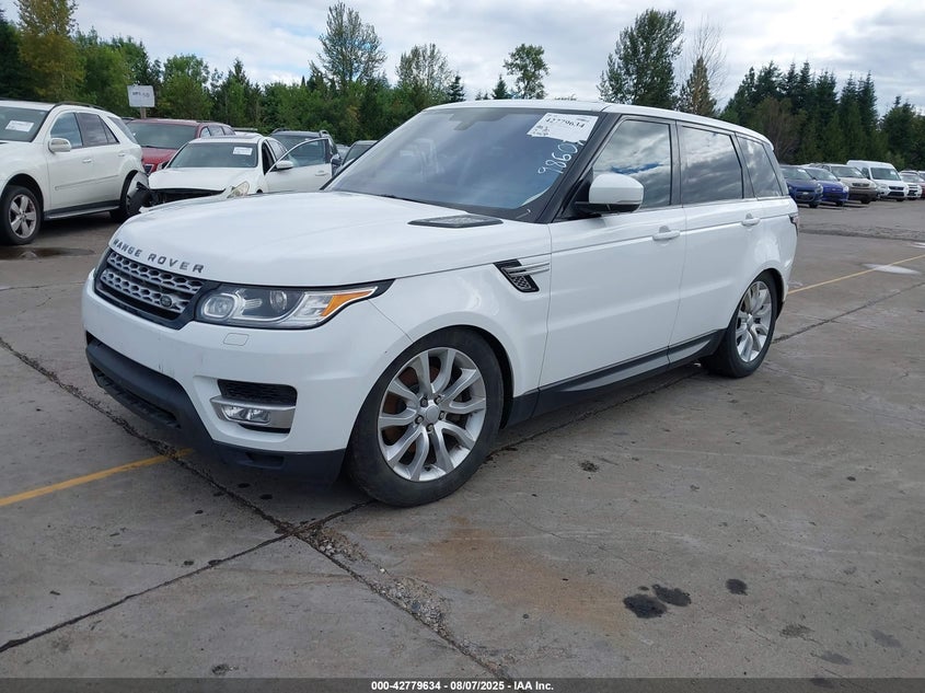 Vin: salwr2kf0ga657844, lot: 43273030, land rover range rover sport 3.0l v6 turbocharged diesel hse td6 20162